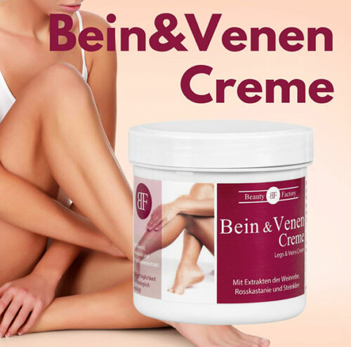 Bein und Venen Creme Beauty Factory 2 Promo